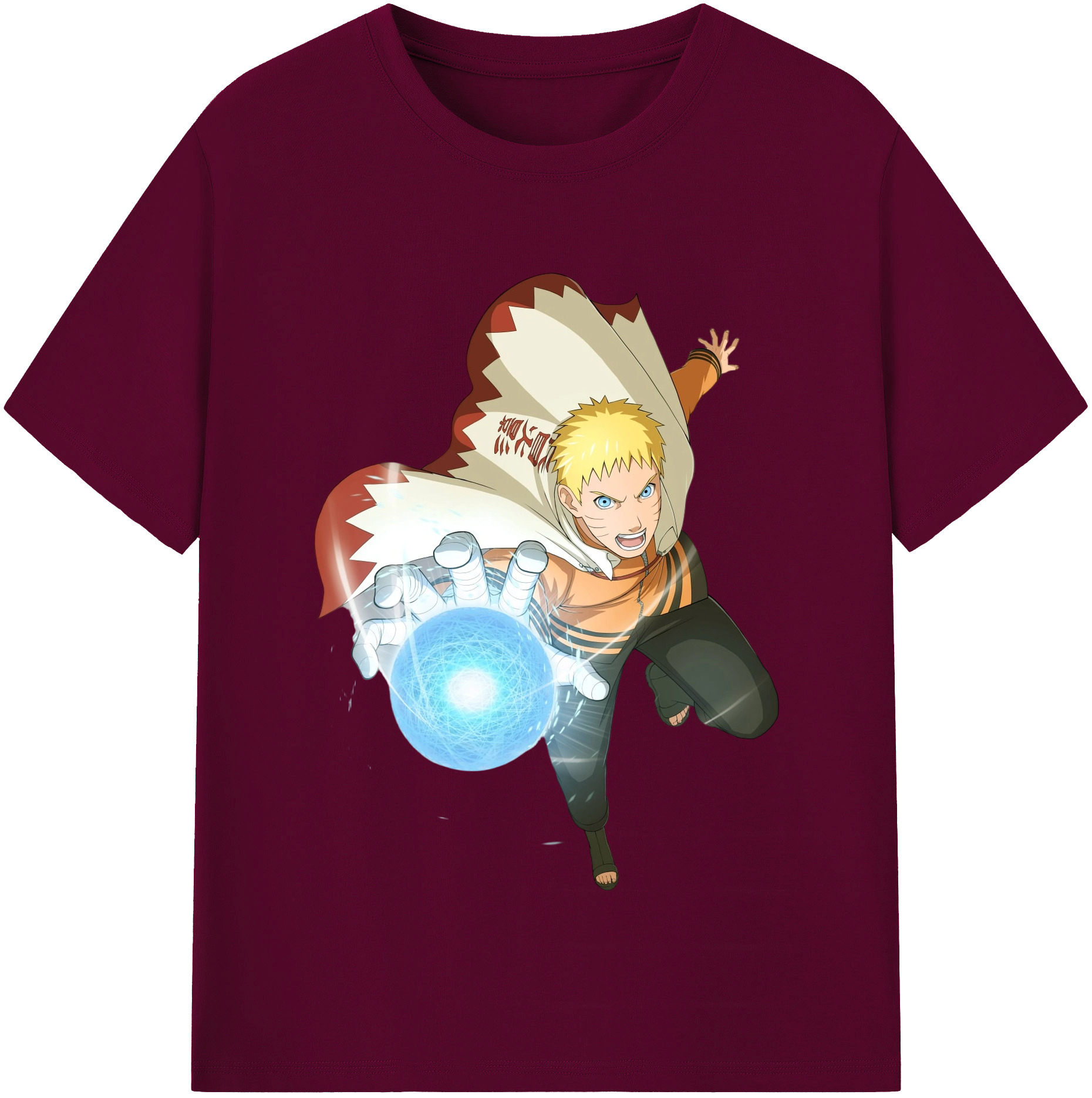 （画像用） NARUTO -ナルト- うずまき ナルト Uzumaki Naruto レディースカジュアルプリントTシャツ（綿100％）